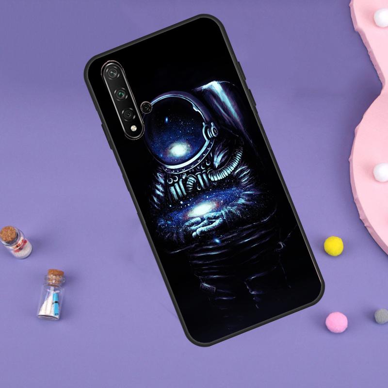 Astronaut Star Space Case For Huawei P30 P20 P40 Lite Nova 5T 11i 8i 3i 9 10 SE 11 Pro Y90 Y70 Y61 Y60 Y91 Cover