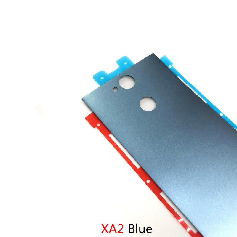 For Sony Xperia XA2 H4113 H3113 H4133 H3123 Rear Cover Housing Middle Frame Parts Battery Back Case Cover Repair Parts