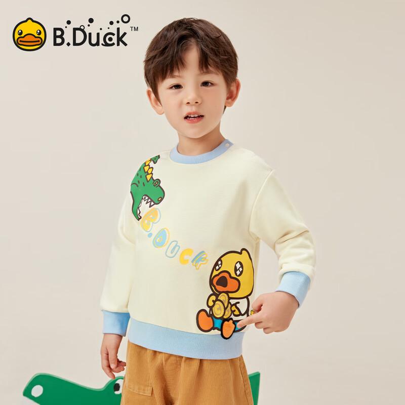 Детская толстовка с круглым вырезом B.Duck с мультяшным принтом для мальчиков