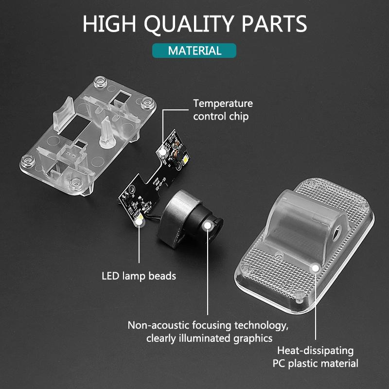High Quality Led Car Door Welcome Lamp For Nissan GTR GT-R R35 Sylphy Xtrail X-Trail T31 Teana J31 HD Laser LOGO Projection Lamp