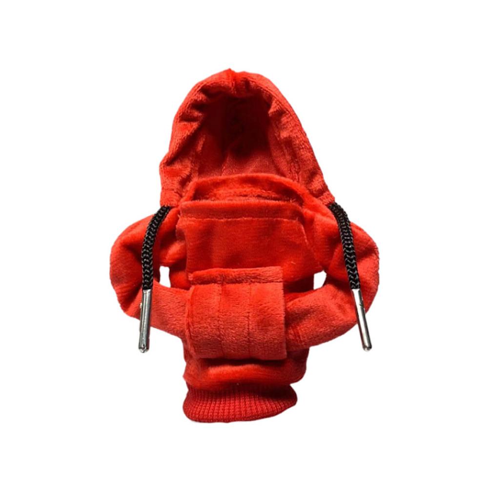 Автомобильный чехол для переключения передач, модная толстовка для автомобиля, ручка переключения передач, зимняя теплая защита для ручки переключения передач, авто