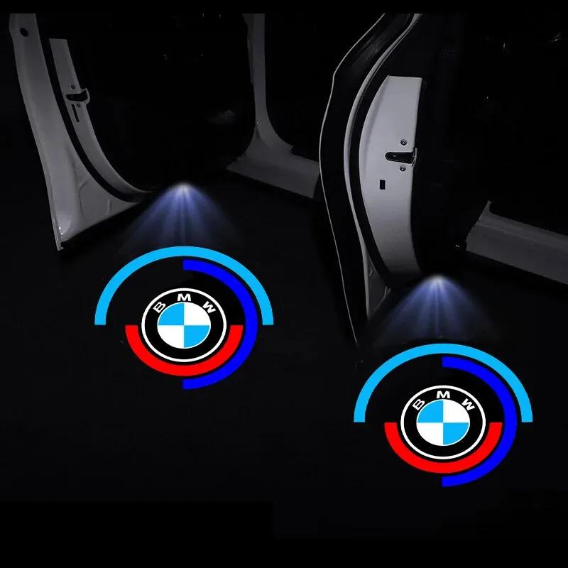 1/2 шт. Автомобильные фонари Аксессуар Светодиодный проектор двери Для BMW F30 F01 F10 F35 F15 F16 F18 E39 E46 E90 E36 E60 X1 X3 X5 X6 M3 M4 M5 M6