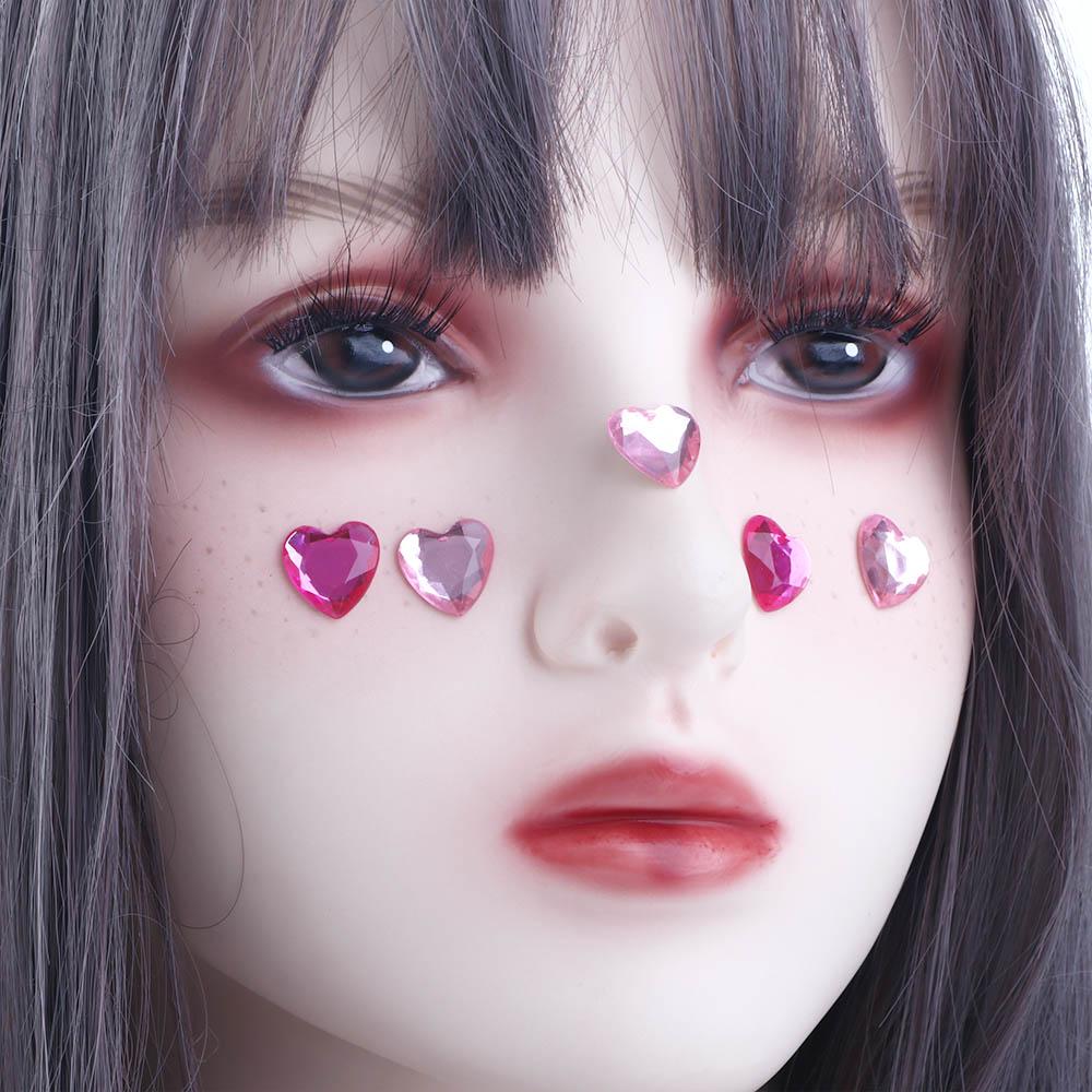 Beautiful Sticker Toys For Children Heart LOVE Stickers 3D Shining Stickers