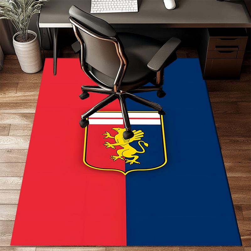 Shield With Griffin Cross Rug for Living Room, Game Rooms, Office, Bedroom, Office Floor Mat Playful Design, fan gifts Christmas decor