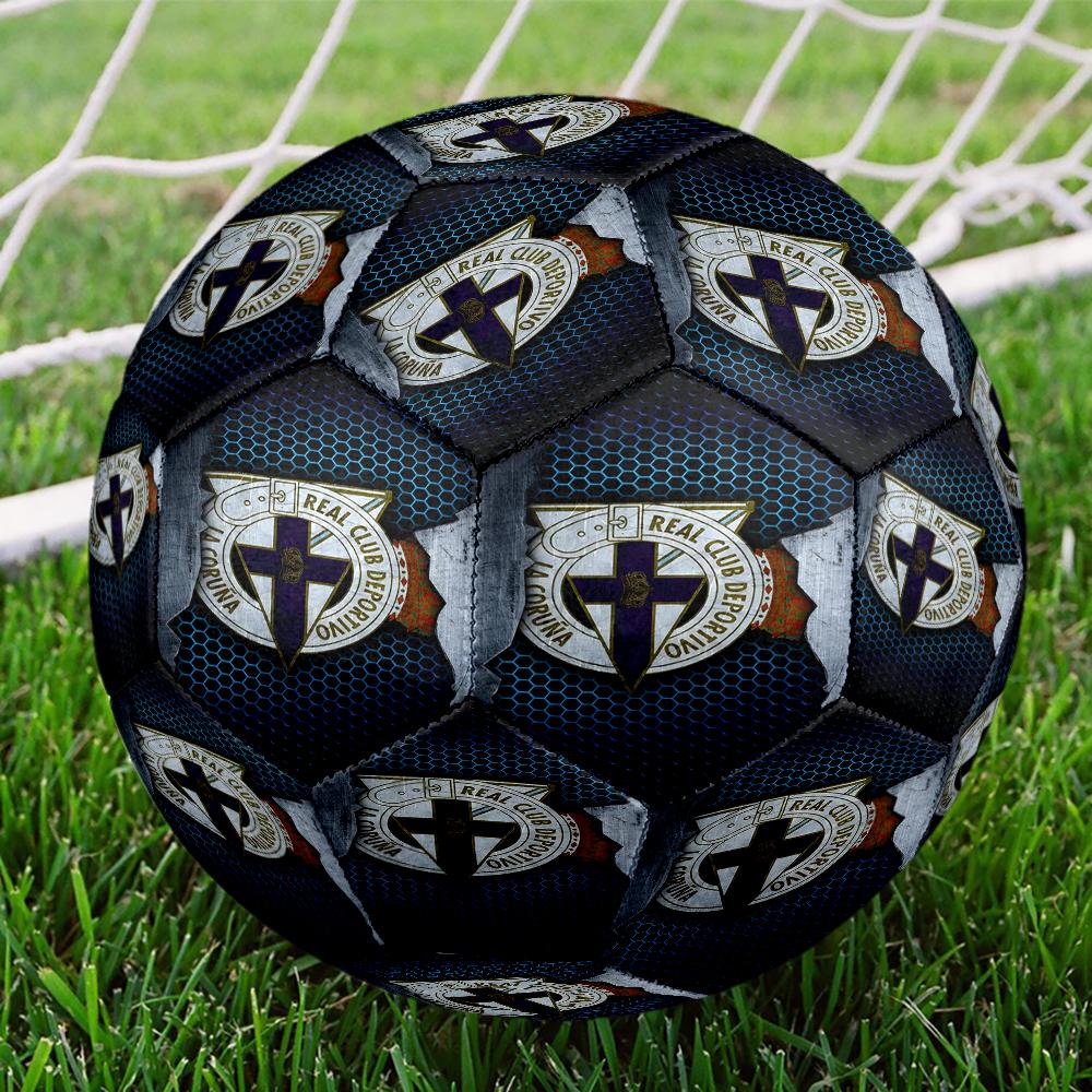 Футбольные мячи Deportivo Football Размер 5, Противоскользящий, Защитный футбольный мяч, Для занятий спортом на открытом воздухе, Уникальный подарок, Подходящий для него/нее, Дни рождения