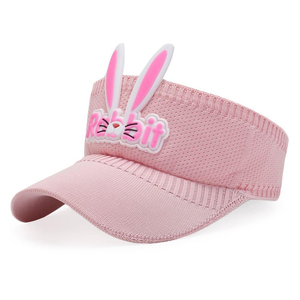 UV Protection Sun Hat Cute Rabbit Baseball Cap Outdoor Beach Hat Men Women