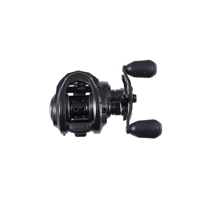 Кастинговая катушка AbuGarcia ROXANI8, правая, с карбоновой ручкой, для соленой воды, черная, с высоким передаточным числом (8,0:1), Макс. 83 см