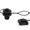 2pcs New black Plug    Cap  Accessories for Kayak Inflatable  Dinghy Speeds