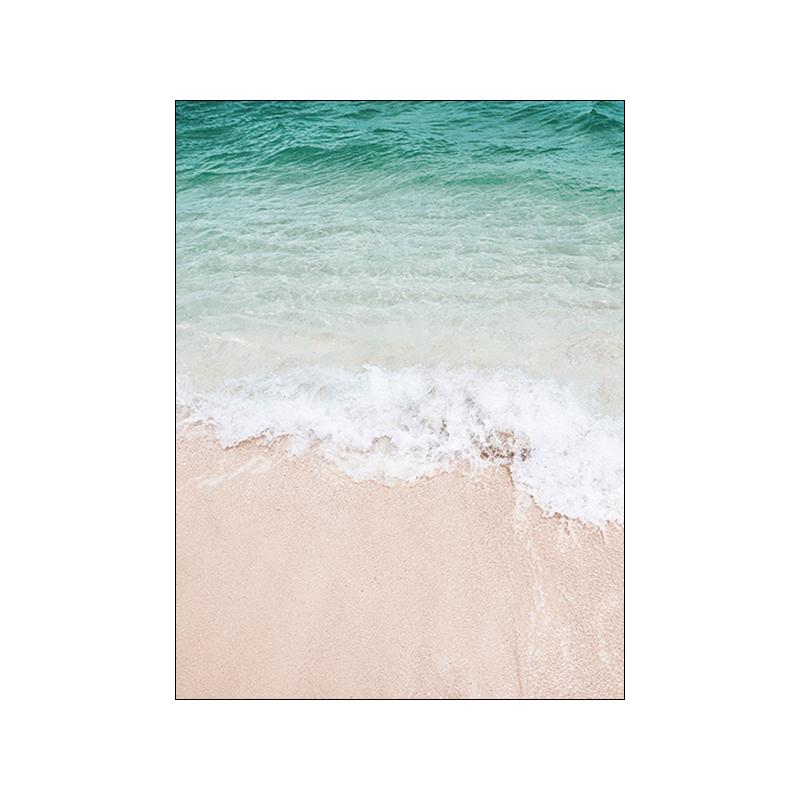 Пляжный пейзаж настенные художественные картины холст картины скандинавский морской пейзаж постеры и принты для гостиной украшение дома