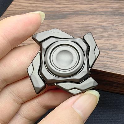 K-ECR EDC Игрушка-слайдер MINI Открытая броня Вращающийся волчок Игрушки-фиджеты Снятие стресса для взрослых Магнитные металлические игрушки Тревога и стресс Reli