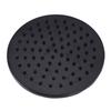 Black 8 Inches Rainfall Shower Head Brass Shower Head Round