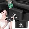 Can Auto Emblem Garbage Box Bin Storage Trash Car Accessories For Chr Corolla Yaris Rav4 E150 E120 Land Cruiser 200