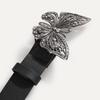 Manufacturer's Spot Version New Versatile Dress Retro Butterfly End Waist Women's Diamond Studded Belt