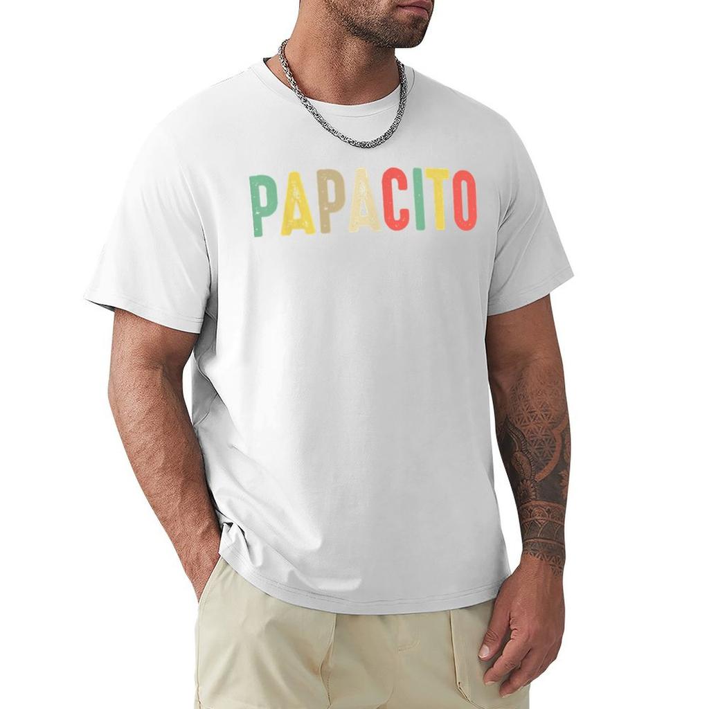 Mexico Cinco de Mayo Papacito T-Shirt Clothing quick drying Men's cotton t-shirt