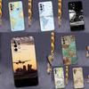 Дорожный чехол с картой мира для Samsung Galaxy A52 A32 A22 A12 A13 A33 A53 A73 A14 A34 A54 A50 A51 A71 A52S