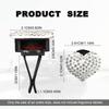 RBOKO 2pcs Car Air Vent Clips,Bling Crystal Heart Charm Car Air Vent Clip,Car Air