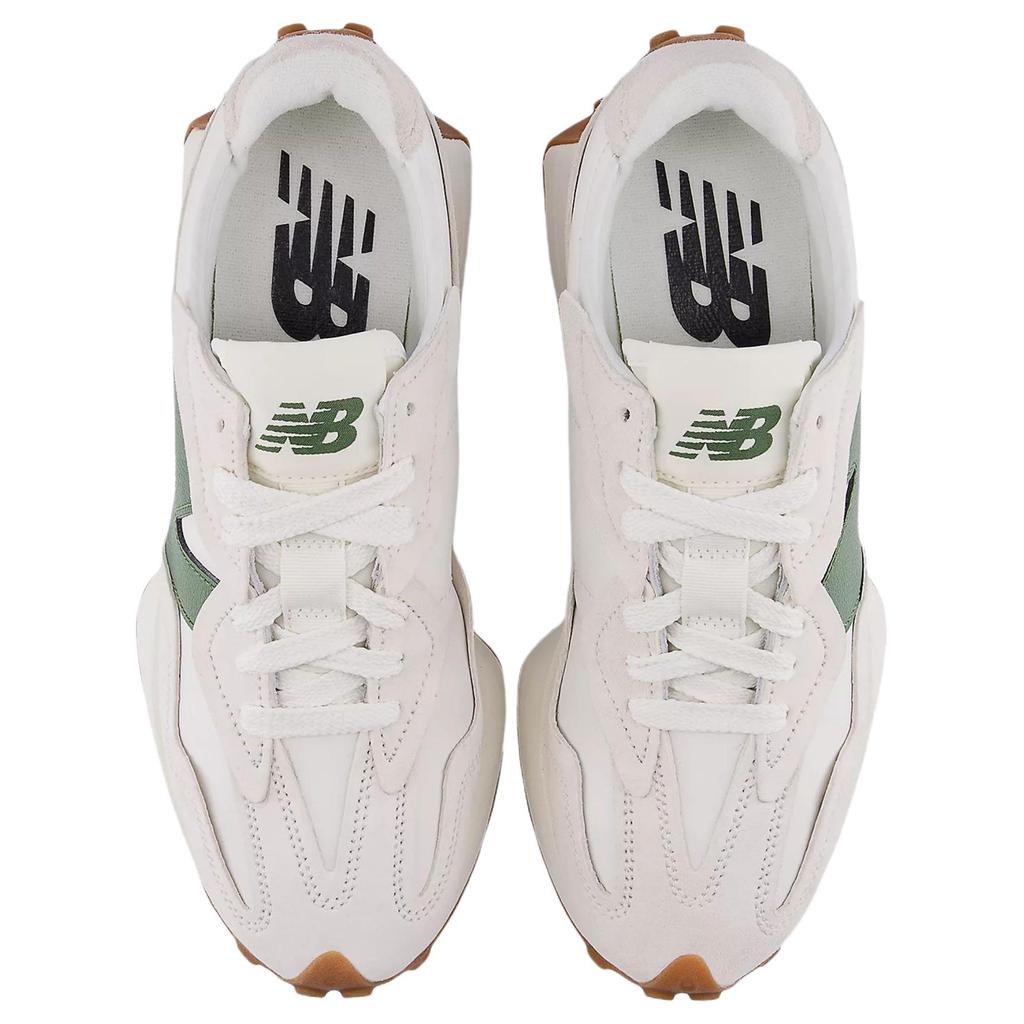 New Balance NB 327 Кроссовки Унисекс Белые Зеленые Кроссовки U327WKN