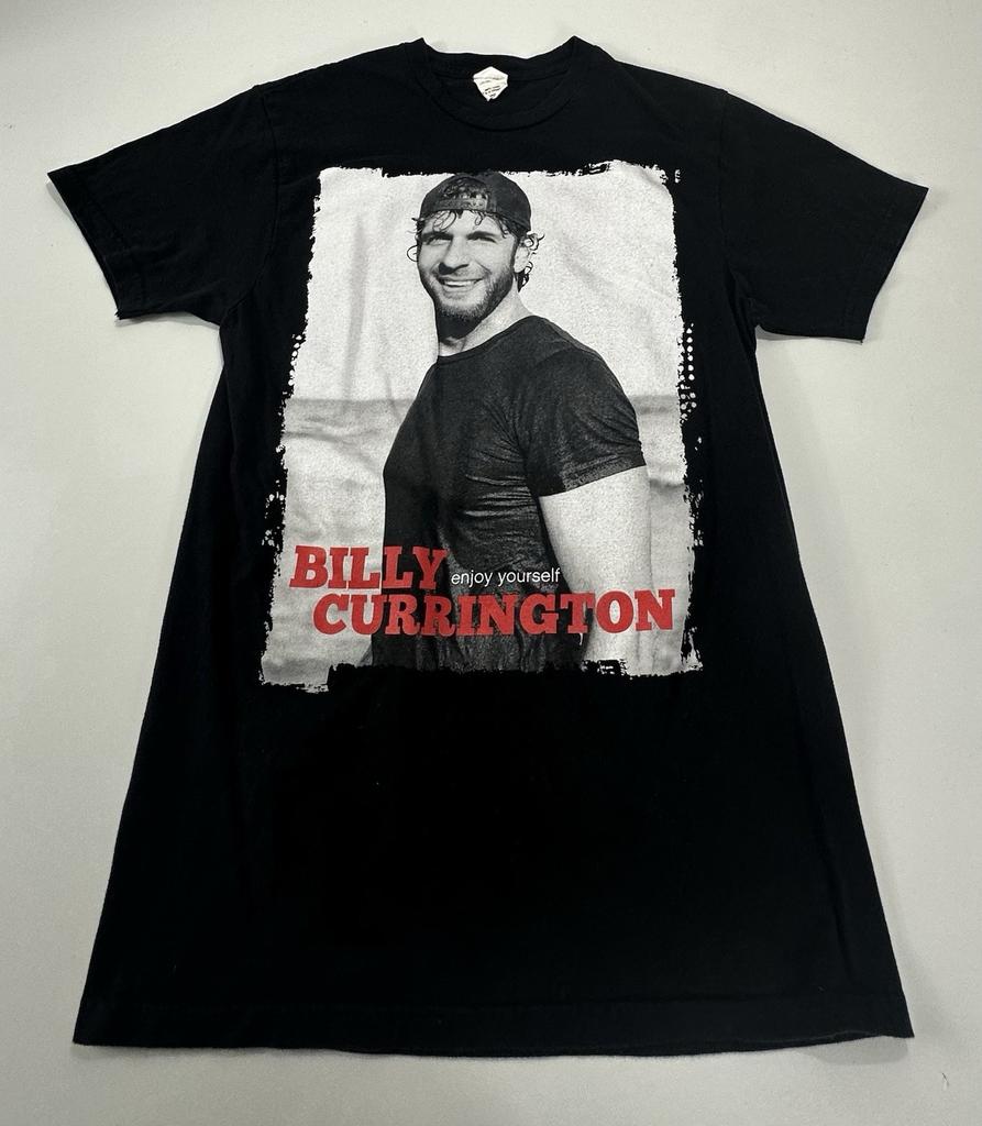 Billy Currington Shirt Unisex Size Small Black Short Sleeve Enjoy Yourself Tour Unisex T-Shirt