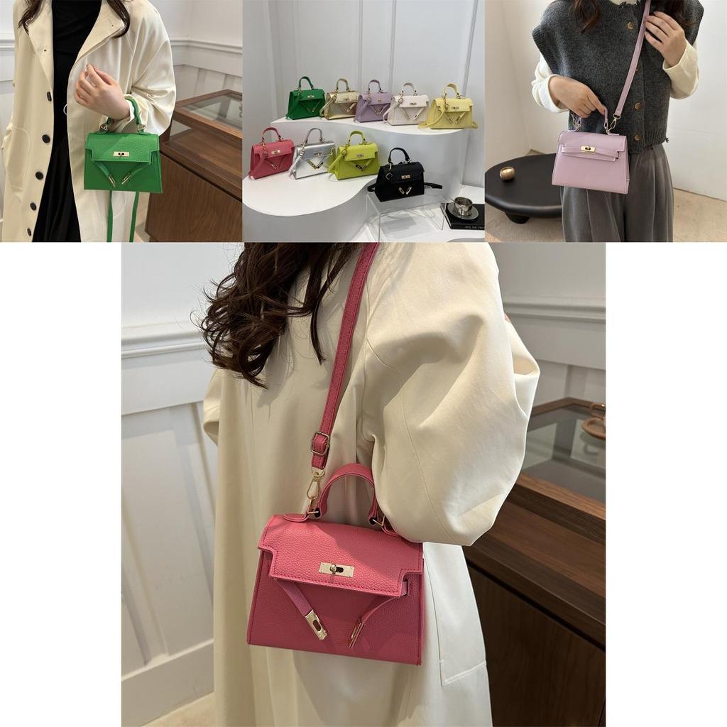 Трендовая городская минималистичная сумка Kelly для женщин в различных цветах, идеально подходящая для осенне-зимних нарядов.