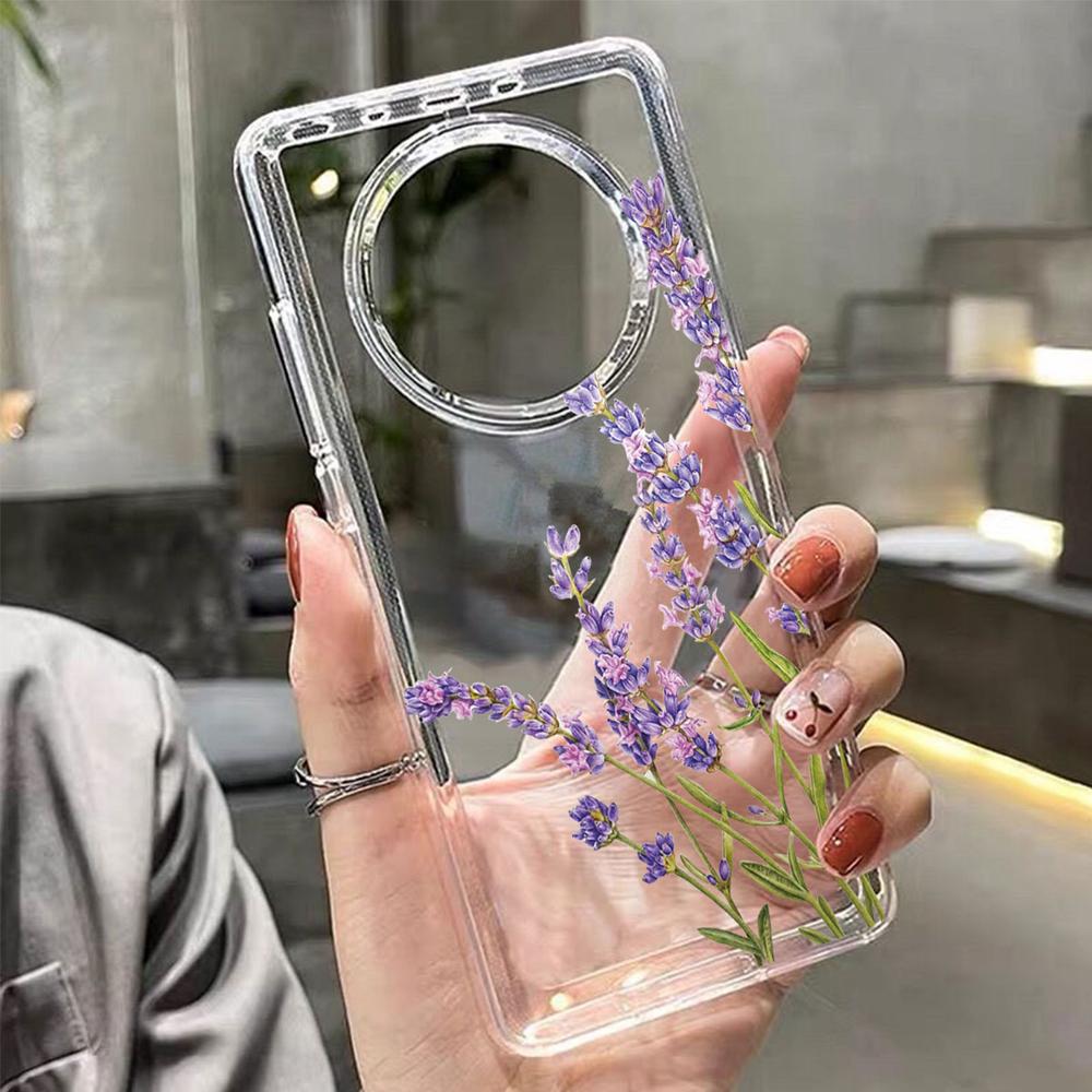Чехол для телефона с изображением пары и розы для Honor 400 Lite 200 Pro 90 Smart 70 X7 Масляная живопись Прозрачный мягкий чехол Honor 400Pro