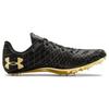 Under Armour Кроссовки унисекс Kick Sprint Pro 3 Black Metallic Victory Gold Jet-Grey 3022516-003