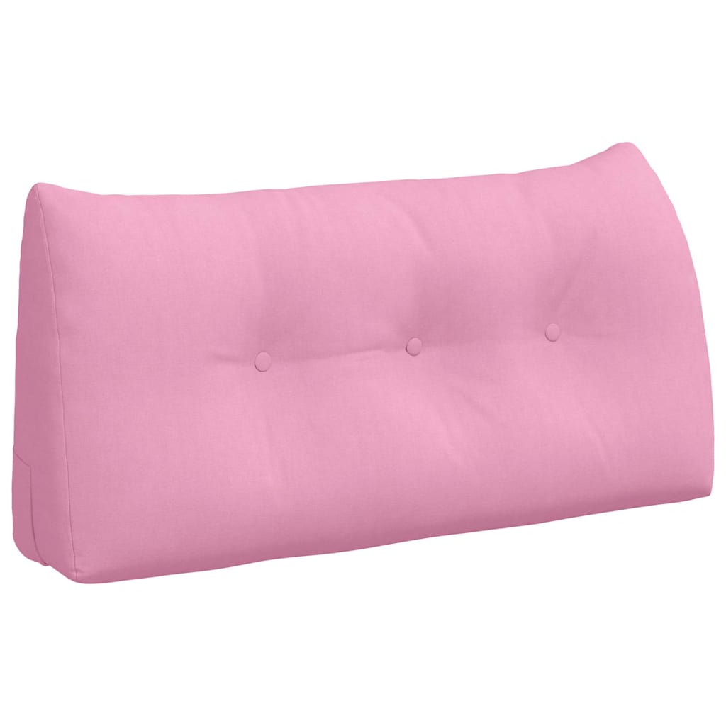 Back Cushion Pink 100 x 24 x 50 cm Fabric