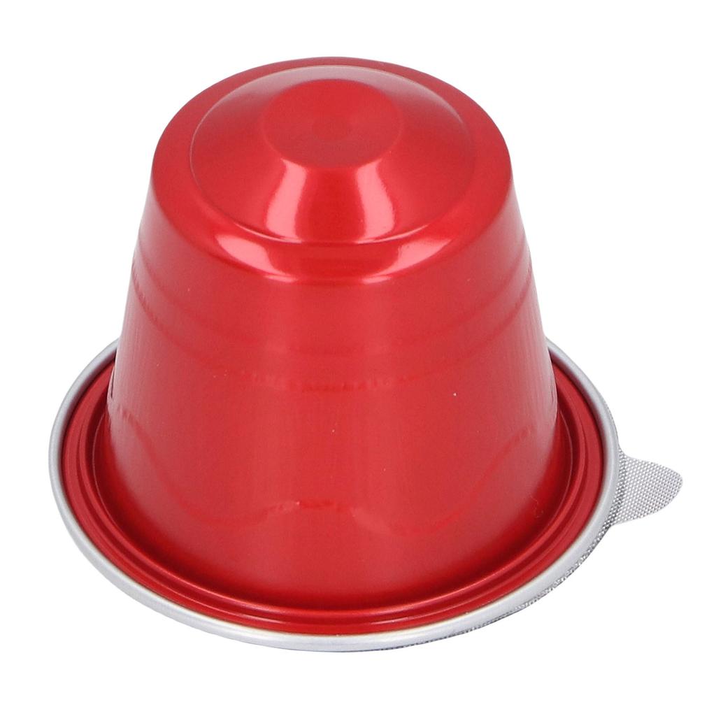 50 шт. многоразовых кофейных капсул с крышками из алюминиевой фольги 37 мм, многоразовые пластиковые кофейные капсулы для кофемашин