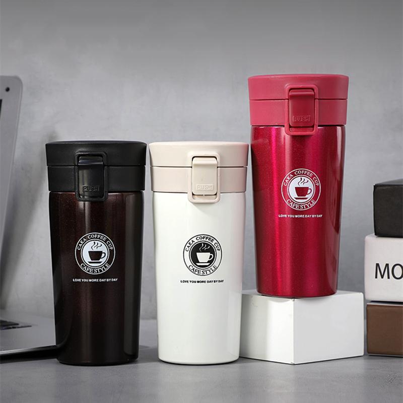 2024 Newest Coffee Thermal Mug Stainless Steel Coffee Thermos Tumbler Cups Vacuum Flask Thermo Water Bottle Tea Mug Thermocup
