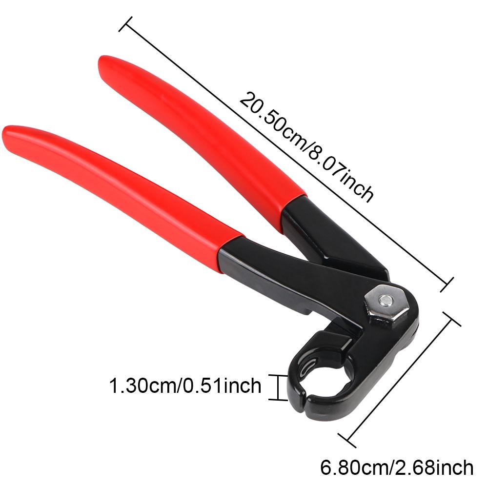 Автомобильные плоскогубцы для труб подачи топлива, универсальные сервисные инструменты для автомобильных аксессуаров, 220 мм, для механиков/монтажников труб, фильтр из алюминиевого сплава