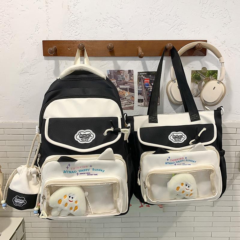 Школьный рюкзак высокая ценность инс для девочек-подростков старшеклассниц большая вместимость милый боль дофамин спина