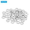 PATIKIL M6x1 Steel Hex Nuts, 50pcs, Metric Thread, Zinc Plated Finish, Hardware Nuts, Screw Bolt Fasteners, for Lamp Machine Repair, 2mm Height