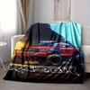 1pc Raptor Truck Blanket Lightweight Flannel Blanket Throw Blanket For Sofa, Bed, Travel, Camping, Livingroom, Office, Couch
