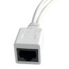 1Pair Пассивный PoE Инжектор и Разветвитель Комплект 12V PoE Инжектор и Разветвитель для Беспроводной Сети