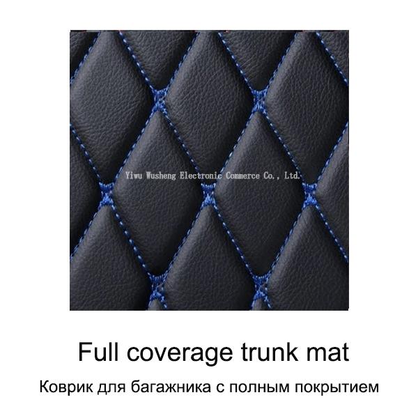Full Coverage Car Trunk Mats for Mercedes Benz GLA GLB GLC Coupe 2016-2022 Interior Details Car Accessories