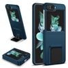 Противоударный Жесткий Чехол-Кейс для Samsung Galaxy Z Flip 6 5 4 3 5G Fold 6 5 4 3 Чехол Нескользящие Аксессуары Подставка Чехол для Телефона