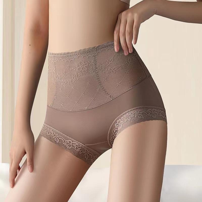 НОВОЕ нижнее белье Брюки для контроля живота Сексуальные трусики Полое кружевное нижнее белье Бесшовные трусы Подтяжка ягодиц С высокой талией Женское интимное белье