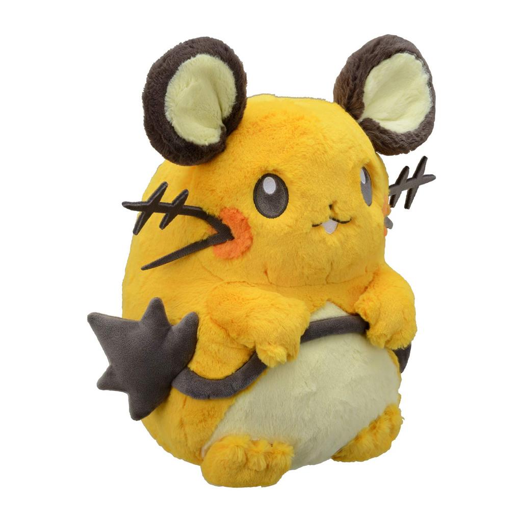 POKEMON Center Original Fluffy Hug Plush Dedenne 36 x 32 x 23 (В x Ш x Г: см)