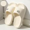 Outdoors Summer Women Men Flat Thick Platform Slippers Non-Slip Cartoon Home Bath Sandals Beach Slides Couples Ladies Shoes