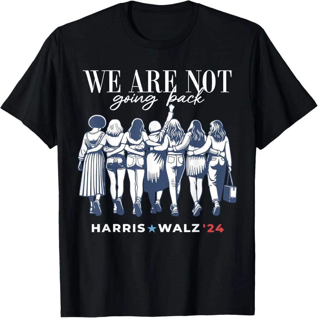 Женская футболка Harris Waltz 2024 Tim Waltz 24 Мы не вернемся