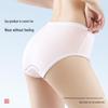 TOSIES Women&#x27;s Silk Crotch Cotton Mid-Waist Panties 4-Pack