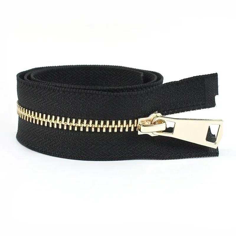 1/2 шт. Meetee №5 15-80 см Металлические молнии с закрытым/открытым концом для сумки, пуховика, кармана, швейная фурнитура, набор для ремонта молний, DIY, аксессуары для шитья