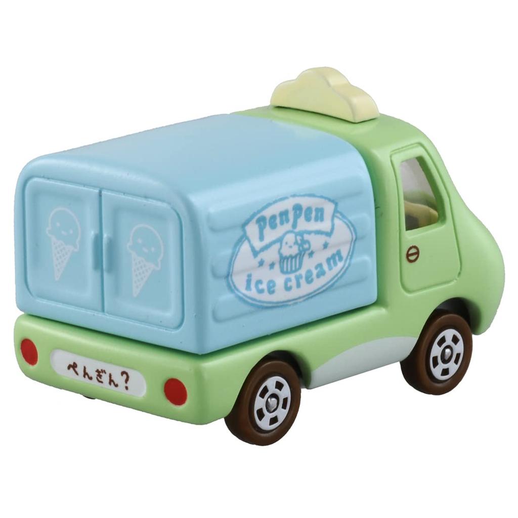 Takara Tomy Dream Tomica 167 Sumikkogurashi Ice Cream Miniature Car Toy for ages 3 and Meets Toy Safety ST Mark "Tomica No. Penguin?'s Shop" up,