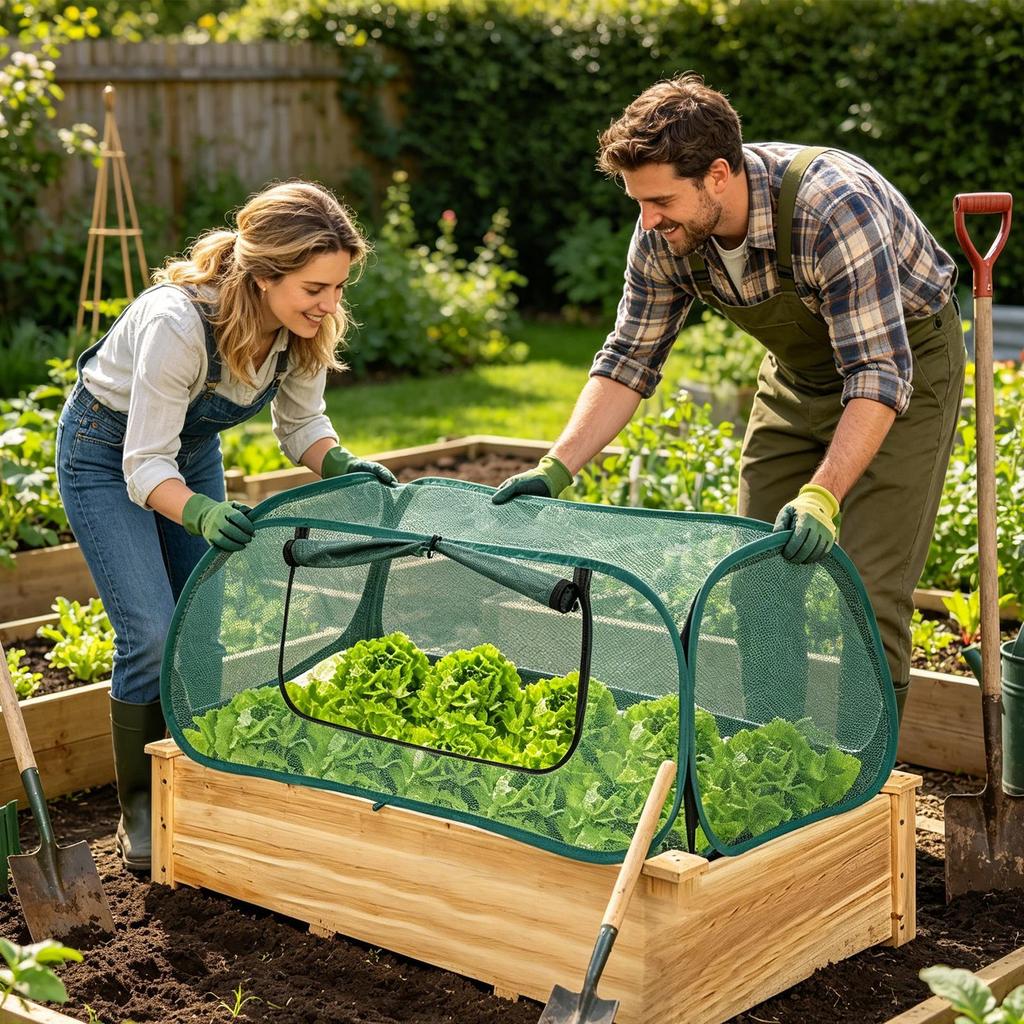 115x55x45cm Pop Design Plant Covers Mesh Net Breathable Barrier Comprehensive Protective Net For Preventing Bird Butterfly Pests