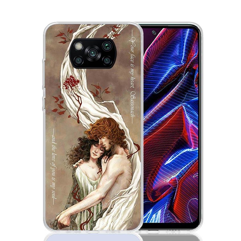 Outlander TV Phone Case For Xiaomi Poco F7 Ultra X7 X6 Pro X5 Redmi 15 15C 13 13C 12 12C 10 10A 10C 9 9A 9C 9T Shell Poco X7 X6
