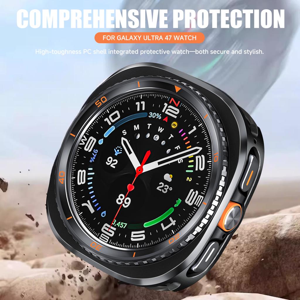Защитный чехол из сплава для Samsung Galaxy Watch Ultra 2025 47 мм Чехол для Galaxy Ultra Обновление до 8Classic Внешний вид Аксессуары