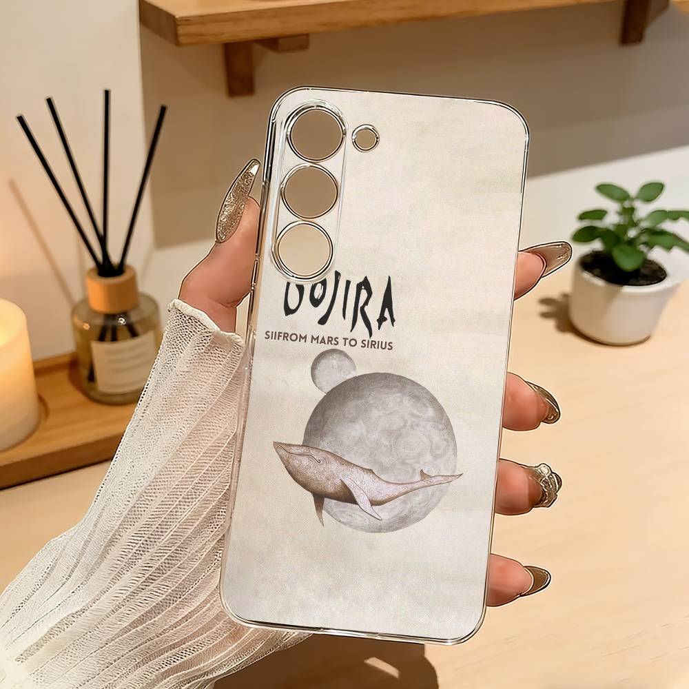 Band G-GojiraS Fortitude Phone Case For Samsung Galaxy A71,A70,A52,A51,A40,A30 Transparent Cover