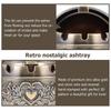 Personalized Ashtray with Lid Creative R Anti-fall Windproof Ashtray Home Living Room Tea Room Table Decoration Birthday Gift