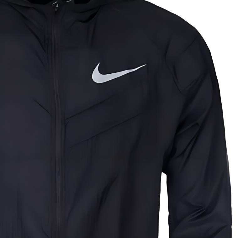 Nike Куртка с капюшоном с логотипом, мужская верхняя одежда, черная 833546-011