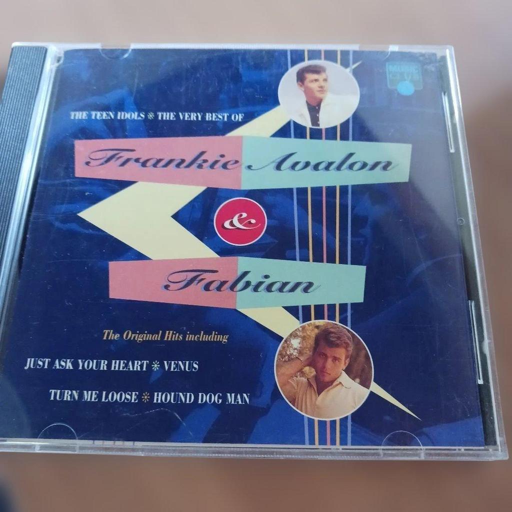 Used Frankie Avalon & Fabian CD