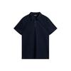 J.Lindeberg Men's Golf Series Jacquard Logo Polo T-Shirt